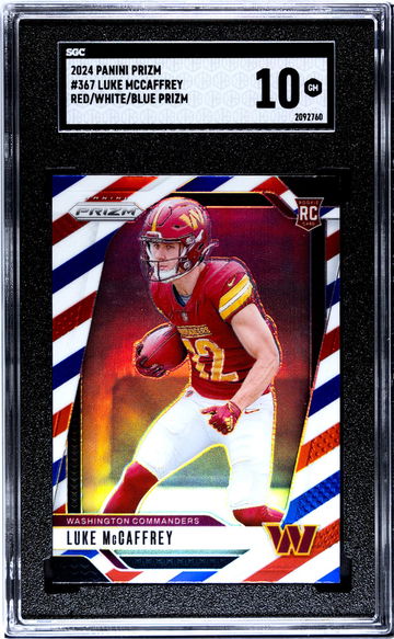 2024 Prizm #367 Luke McCaffrey SGC 10