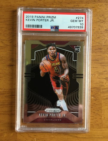 2019 Panini Prizm Kevin Porter Jr PSA 10