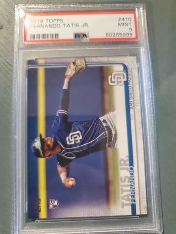 FERNANDO TATIS JR 2019 TOPPS PSA 9