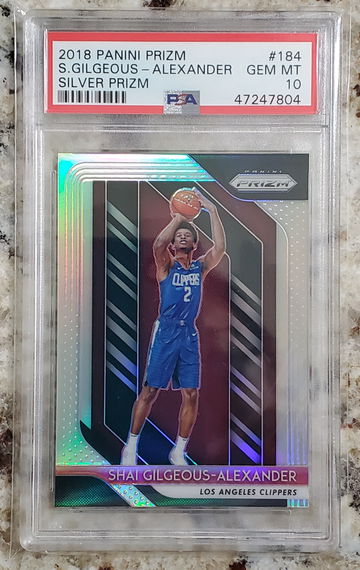 2018 Prizm Silver SHAI GILGEOUS-ALEXANDER PSA 10