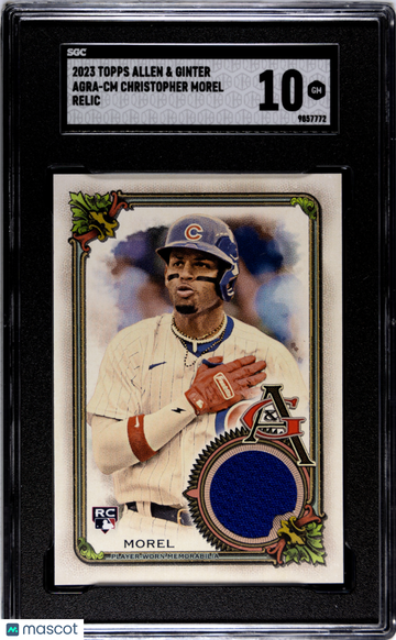 2023 Topps Allen & Ginter Christopher Morel #AGRA-CM Relic SGC 10