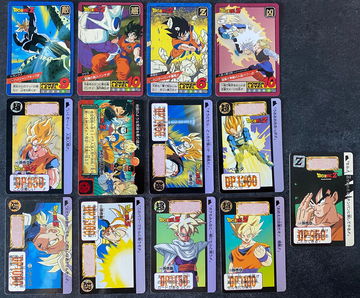 19 card Dragon Ball Z lot 1992-1994 Bandai