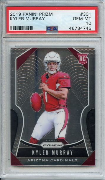 Kyler Murray Prizm PSA 10