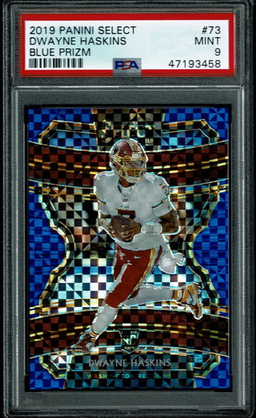 2019 Panini Select Dwayne Haskins Rookie Blue Prizm #175