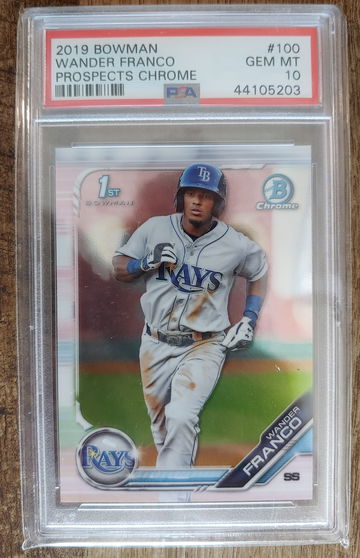 2019 First Bowman Wander Franco