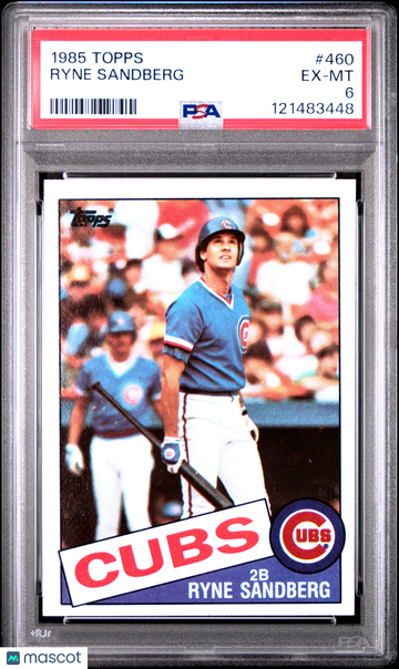 1985 Topps Ryne Sandberg #460 PSA 6