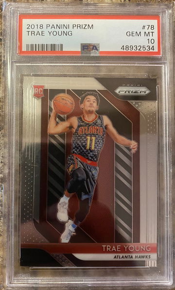 2018 Prizm Trae Young Rookie PSA 10
