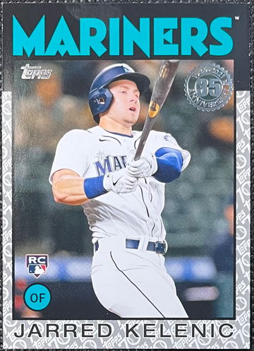 2021 Topps Jarred Kelenic 1986 70th Anniversary RC /70