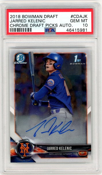 Jarred Kelenic Auto PSA 10