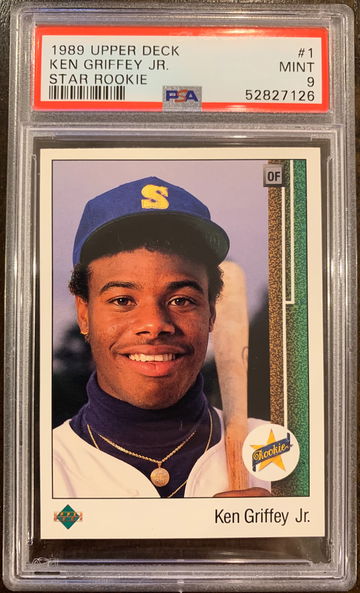 1989 Upper Deck Ken Griffey Jr RC PSA 9