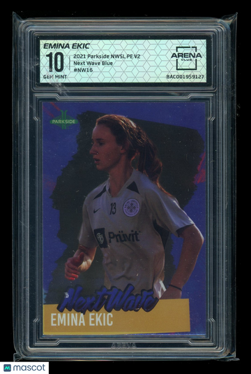 2021 Parkside NWSL Next Wave Blue Emina Ekic #NW16 Arena Club 10