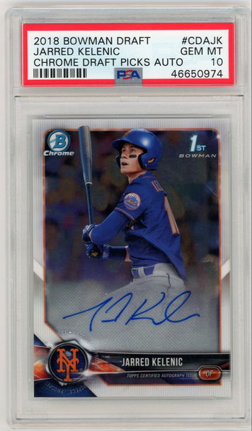 Jarred Kelenic Auto PSA 10