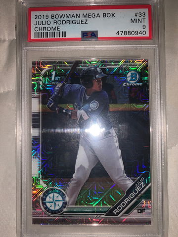 Julio Rodriguez Mega Box PSA 9