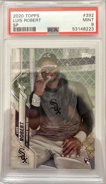 Luis Robert 2020 Topps SP RC PSA 10