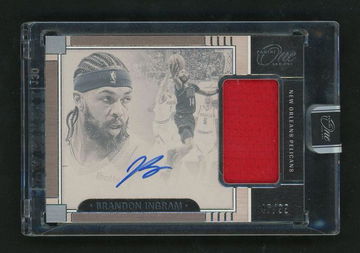 2022 Panini One and One JA-BIG Brandon Ingram /25 New Orleans Pelicans Auto