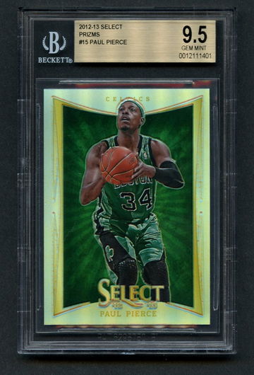 2012 Panini Select Silver Prizm PAUL PIERCE BGS 9.5 Pop 1 of 2