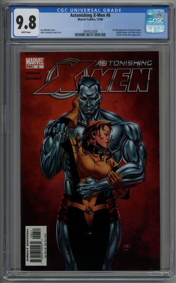 Astonishing X-Men 6 CGC 9.8 1st Special Agent Abigail Brand