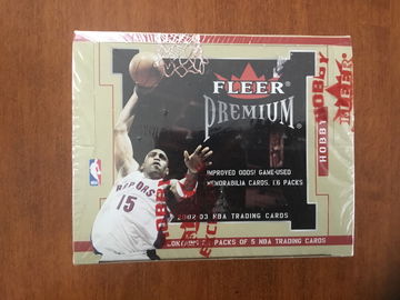 2002/03 Fleer Premium basketball hobby box