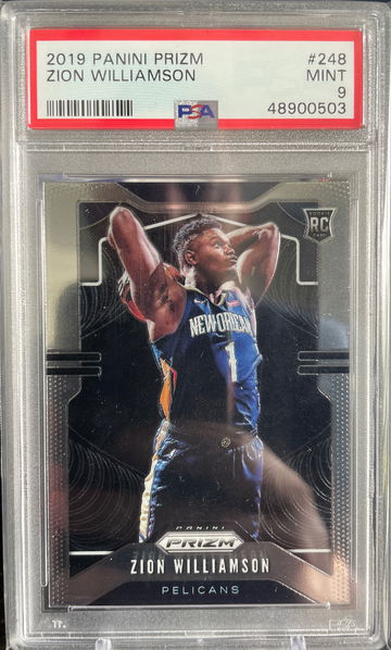 2019 Zion Williamson Panini Prizm PSA 9