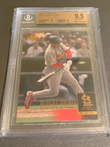 2001 Upper Deck Albert Pujols BGS 9.5