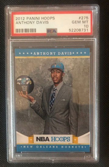 Anthony Davis Rookie PSA 10 Hoops