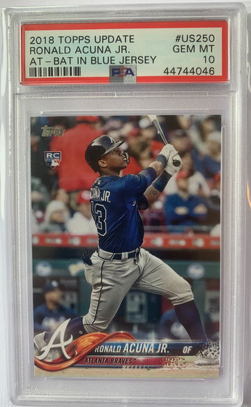 Ronald Acuna - 2018 Topps Update PSA10