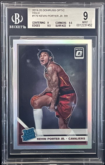 2019-20 Kevin Porter Jr Optic Holo BGS 9 #179 Rookie Card