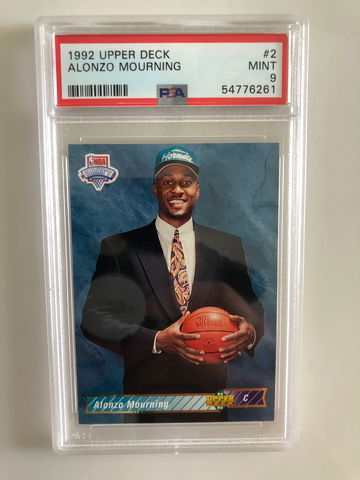 1992 UpperDeck Alonzo Mourning 