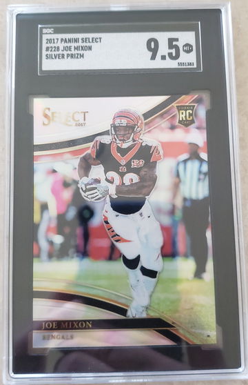 Joe Mixon RC 2017 Select Silver Field Level #228 SGC 9.5 MINT+