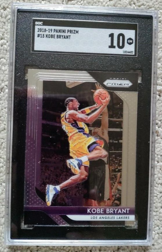 2018-19 Panini Prizm Kobe Bryant SGC 10
