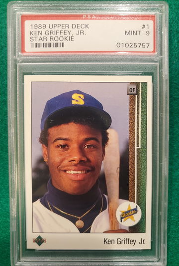 1989 Upper Deck Ken Griffey Jr RC PSA 9