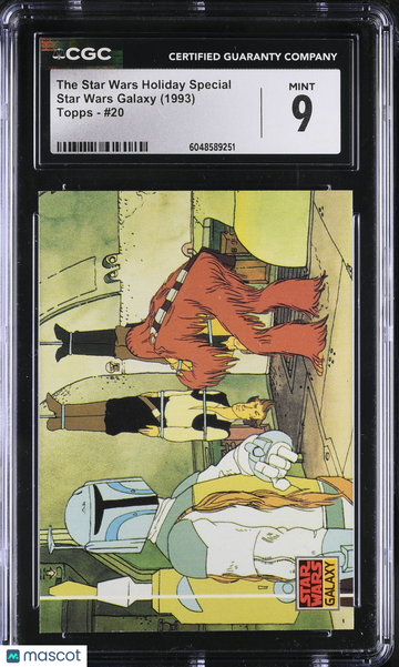 1993 Topps Star Wars Galaxy The Star Wars Holiday Special #20 CGC 9