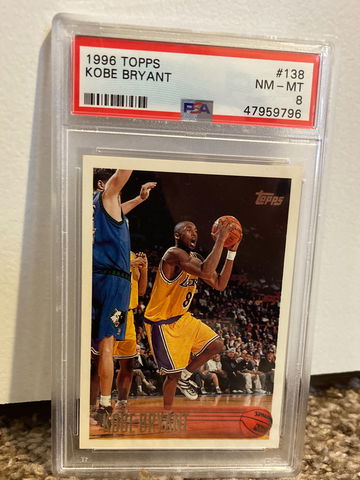 Kobe Bryant Topps rookie