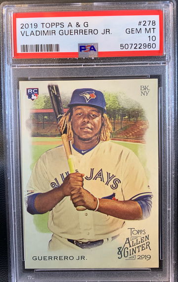 2019 Topps Allen & Ginter Vladimir Guerrero Jr. RC PSA 10 Gem Mint