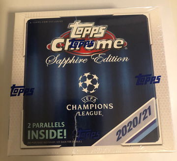 2020-2021 Topps Chrome Sapphire UEFA Champions League