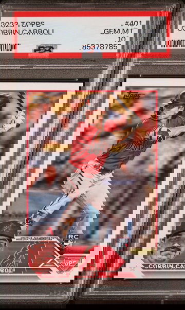 2023 Topps Series 2 Corbin Carroll Rookie PSA 10 Arizona Diamondbacks (E)