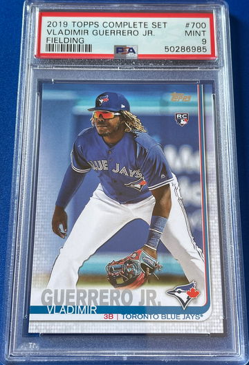 2019 Topps Complete Set Vladimir Guerrero Jr. PSA 9 