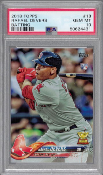 2018 Topps Rafael Devers PSA 10
