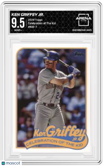2024 Topps Ken Griffey Jr #KID-7 Celebration of the Kid Arena Club 9.5