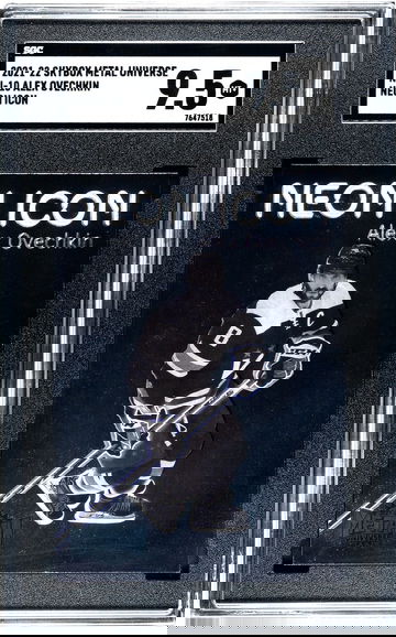 Alex Ovechkin Skybox Metal Universe 2021 NI-10 Washington Capitals SGC 9.5