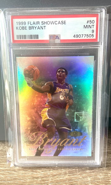 1999 Kobe Bryant Flair Showcase PSA 9 MINT HOT 