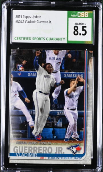 Vladimir Guerrero Jr. 2019 Topps Update US62 CSG 8.5