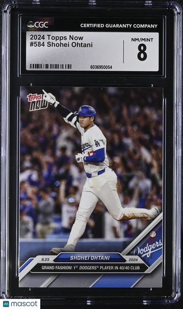 2024 Topps Now Shohei Ohtani #584 CGC 8