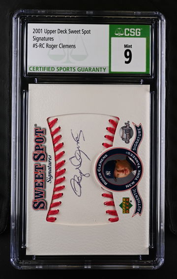 2001 SWEET SPOT SIGNATURES ROGER CLEMONS