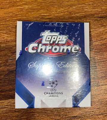 2019/20 Topps Chrome Sapphire UEFA Sealed Hobby Box