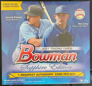 2021 Bowman Sapphire Edition Hobby Box