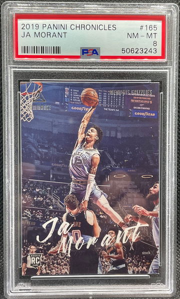 Ja Morant Chronicles Luminance Rookie PSA 8