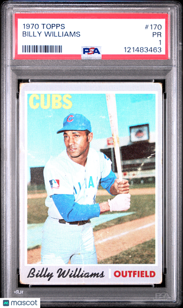 1970 Topps Billy Williams #170 PSA 1