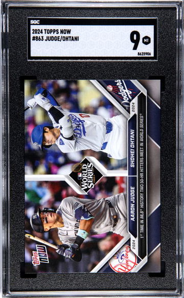 2024 TOPPS JUDGE/OHTANI NOW #863 SGC 9