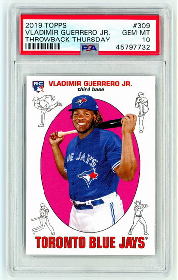 2019 Topps Throwback Thursday Vladimir Guerrero Jr.